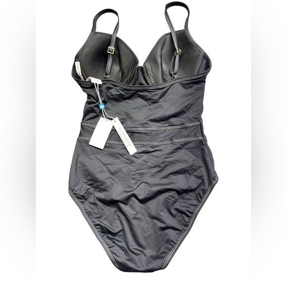 BLEU ROD BEATTIE womens retro inspired built in underwire one piece swimsuit NWT - Picture 5 of 7